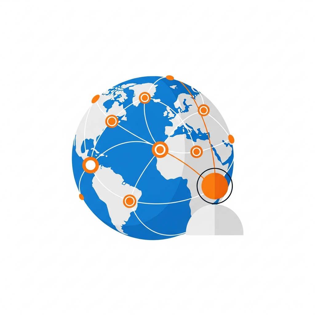 オンラインで世界中対応のイラスト